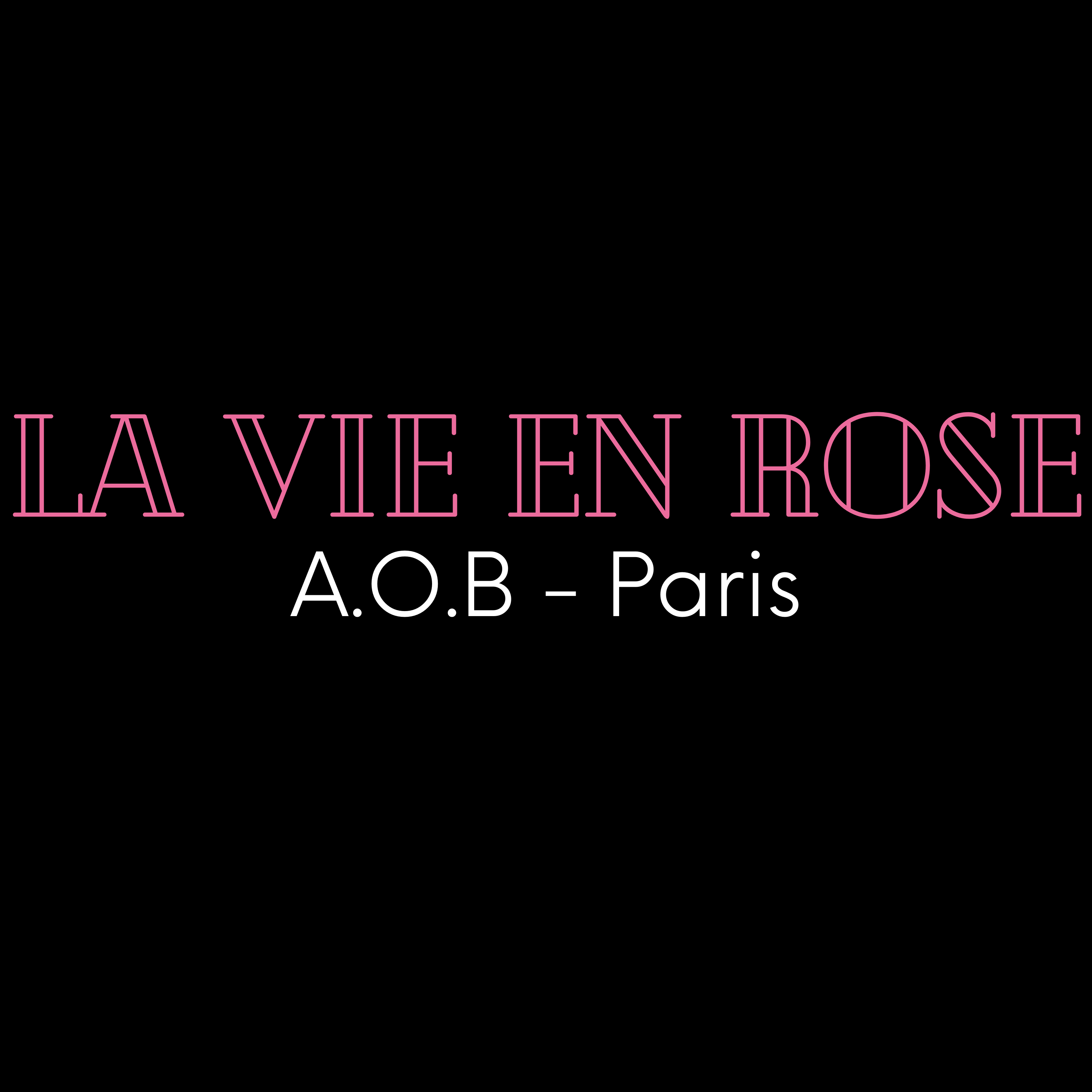 LE T-SHIRT "LA VIE EN ROSE"