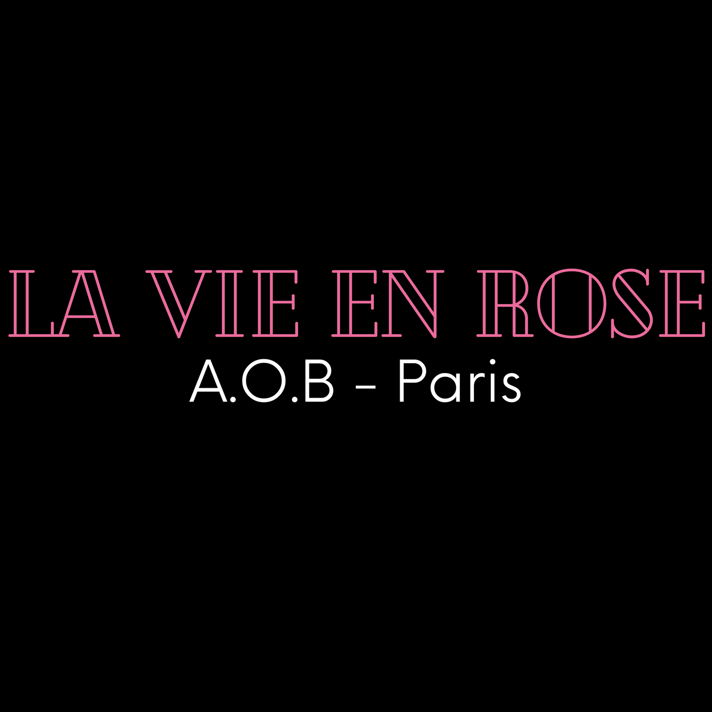 THE "LA VIE EN ROSE" T-SHIRT DRESS 