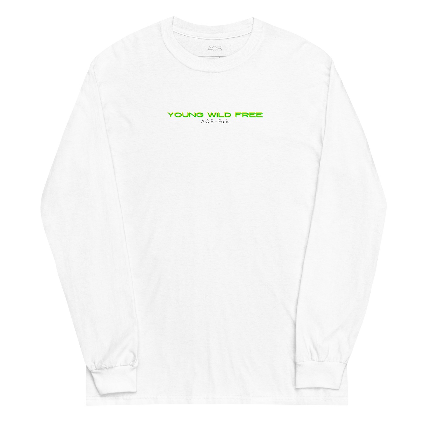 THE "YOUNG WILD &amp; FREE" LONG SLEEVE T-SHIRT 