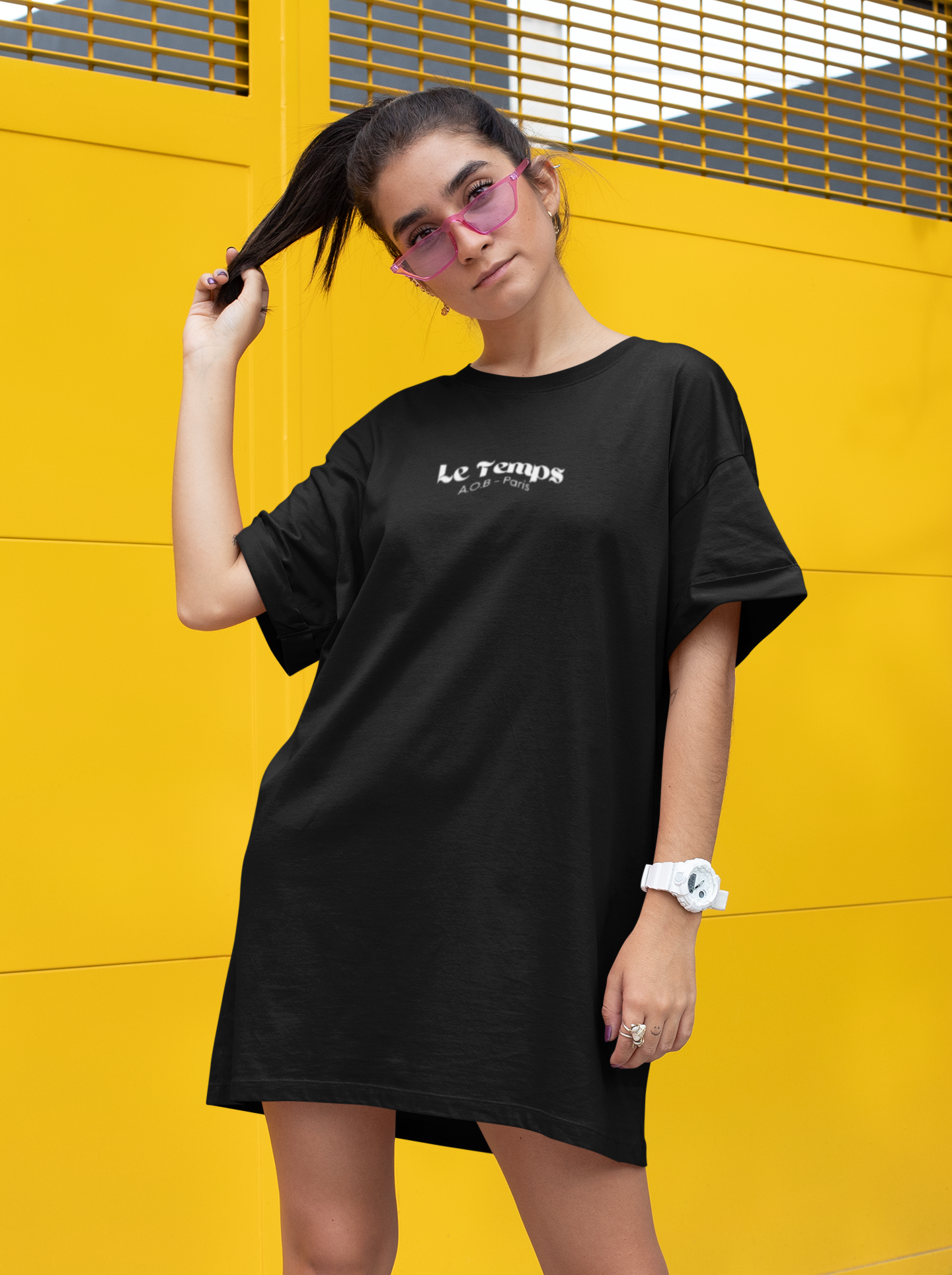 THE "TIME" T-SHIRT DRESS 