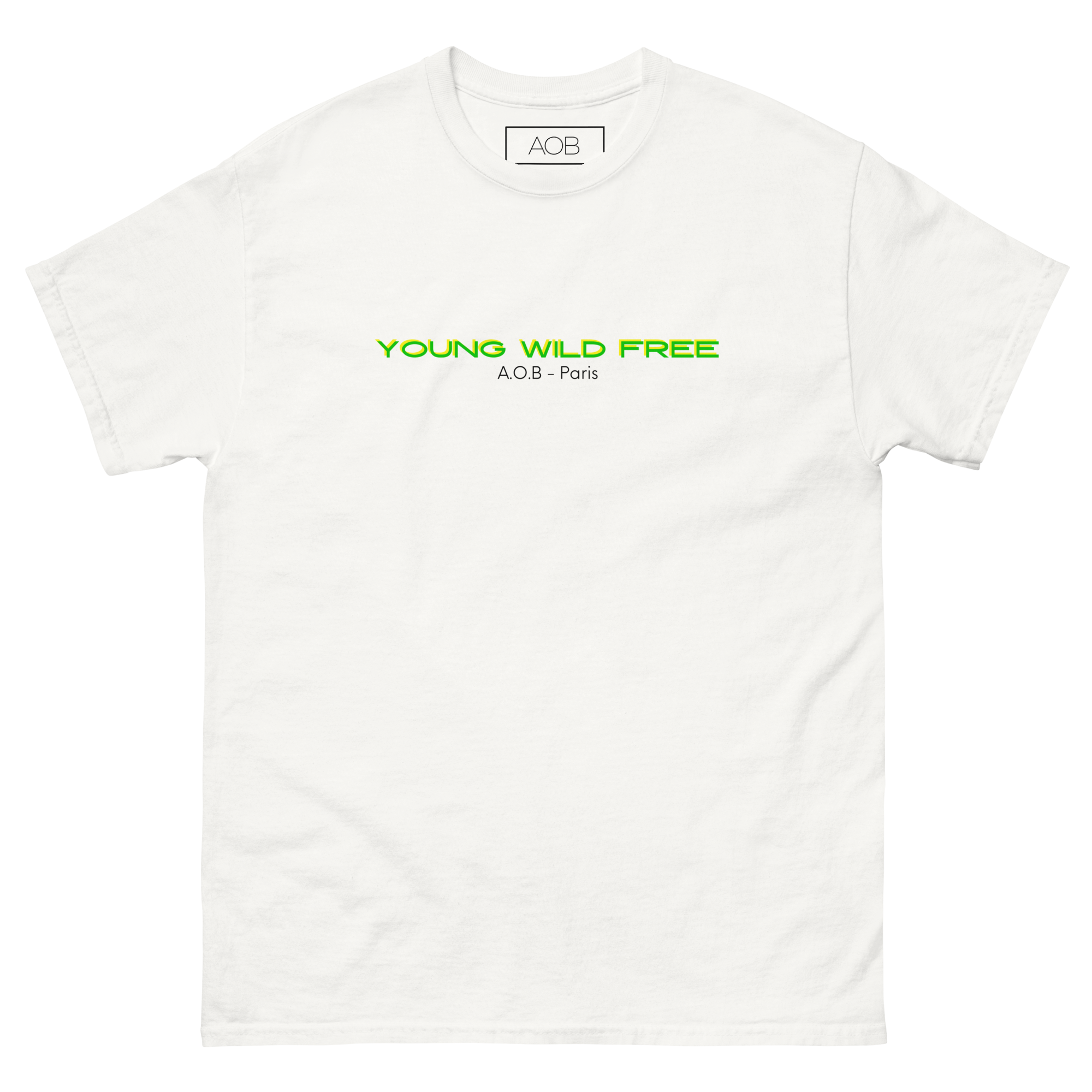 LE T-SHIRT "YOUNG WILD & FREE"