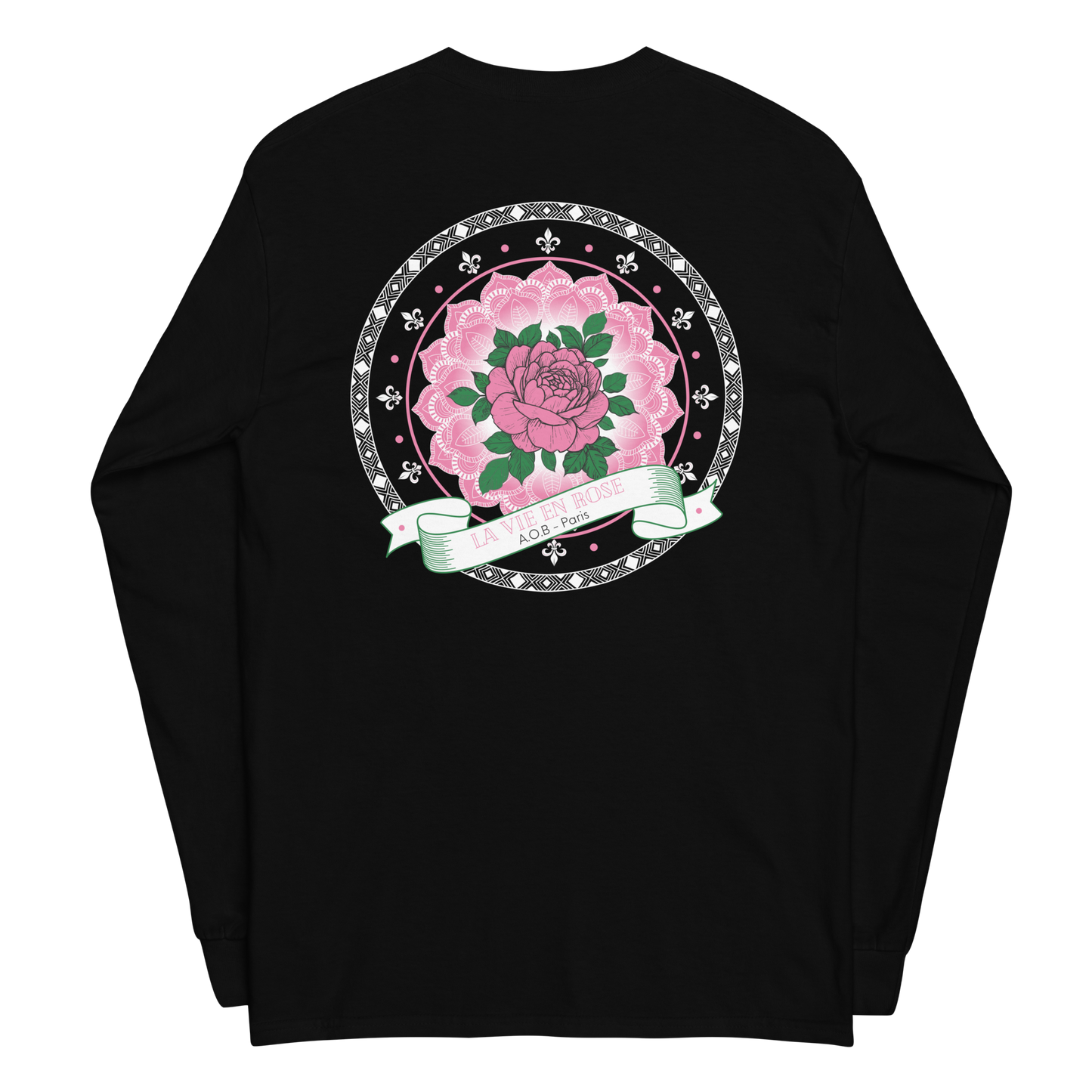 THE LONG SLEEVE T-SHIRT "LA VIE EN ROSE" 