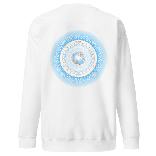 THE “TOUCH THE SKY” HOODLESS SWEATSHIRT 